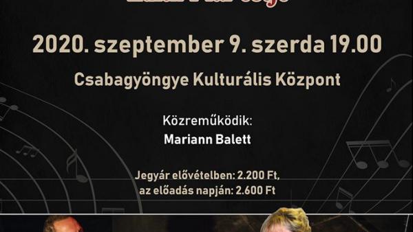 Hajtmann Ildikó és Vozár M. Krisztián - Edith Piaf est