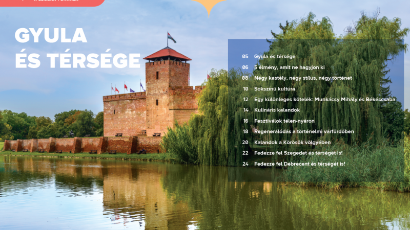 Megjelent a Gyulát és térségét bemutató kiadvány
