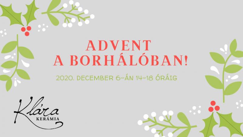Advent a Borhálóban - kerámiákkal