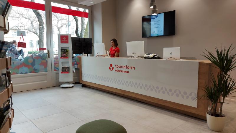 Megszépült a békéscsabai Tourinform iroda
